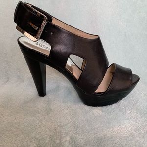 Michael Kors Shoes - Carla leather platform heels Michael Kors Shoes - Carla leather platform heels